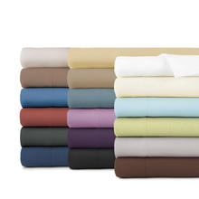 1800 thread count double microfiber disposable fitted bed sheet